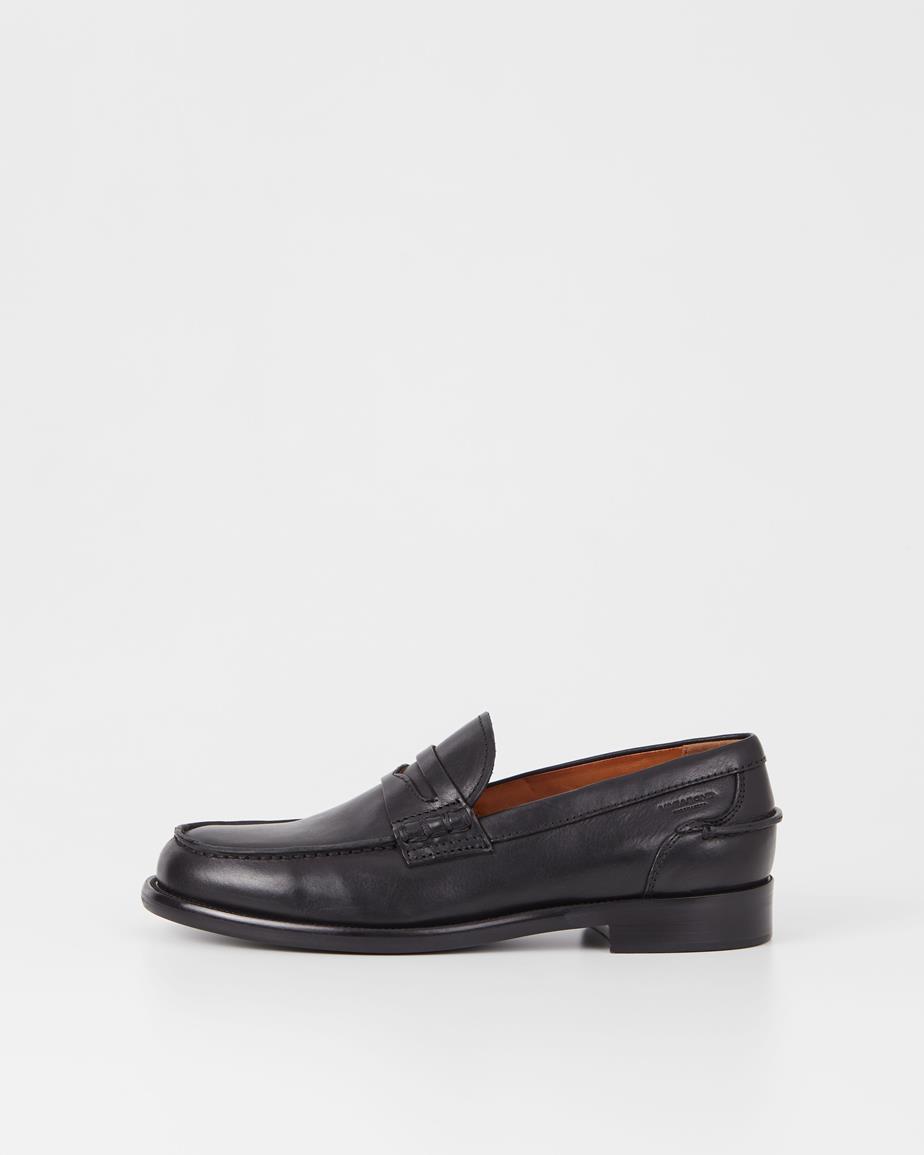 Steven loafers Black, Leather