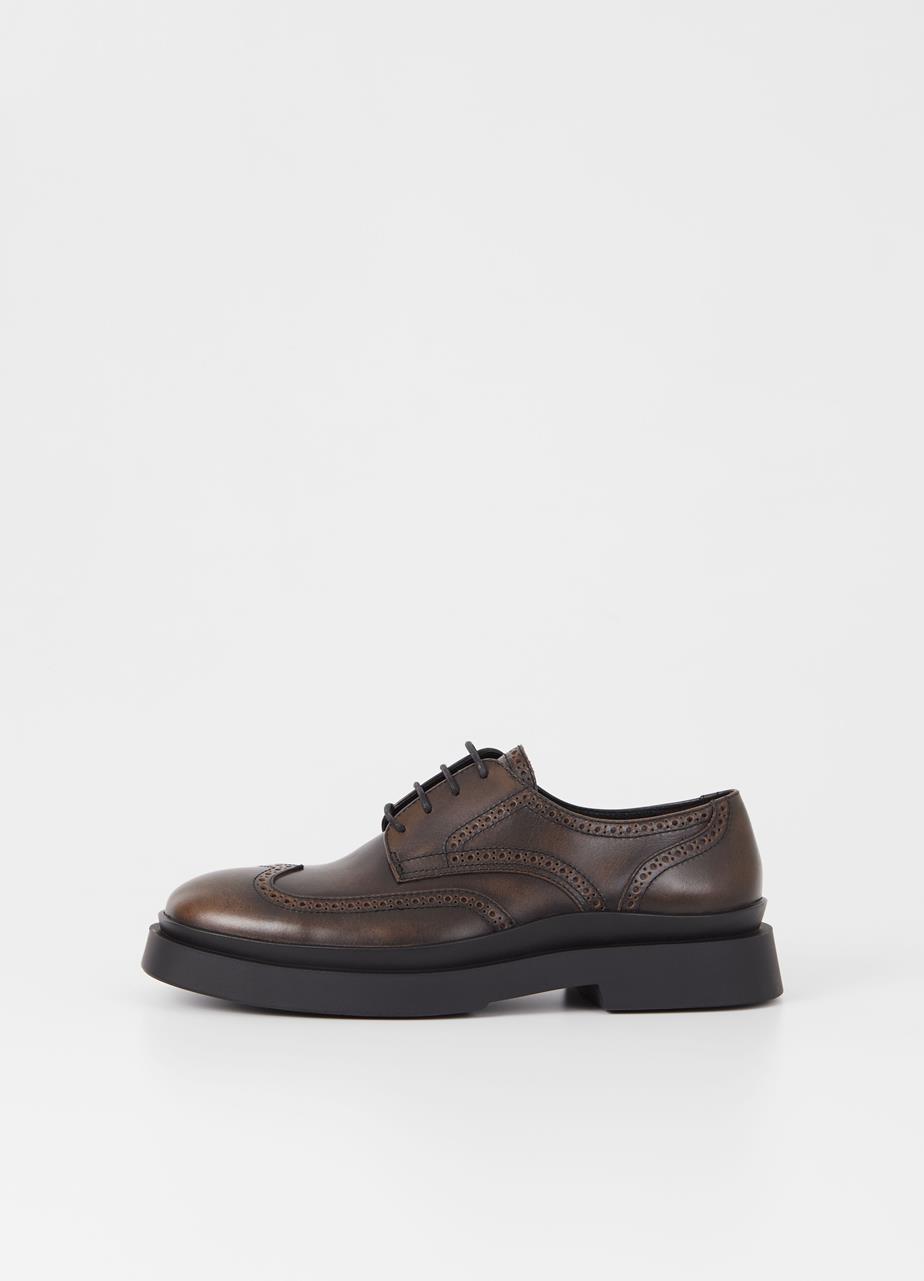Mike shoes Brown brush-off leather
