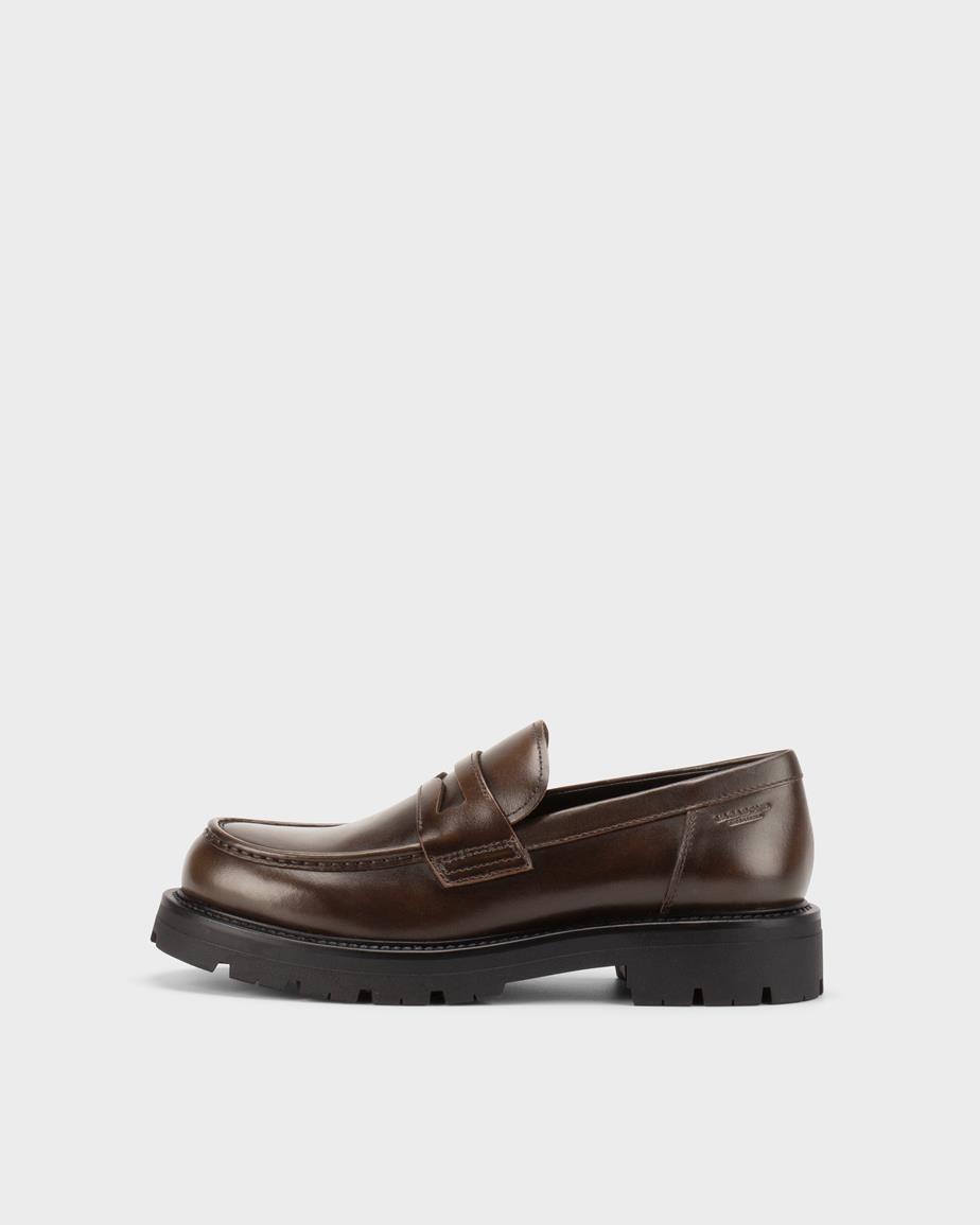 Cameron loafer Braunes, Gebürstet Leder