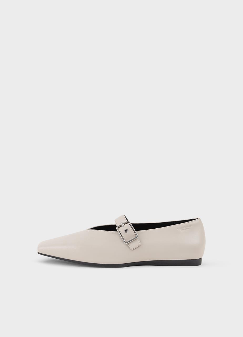 Wioletta shoes Off-White leather