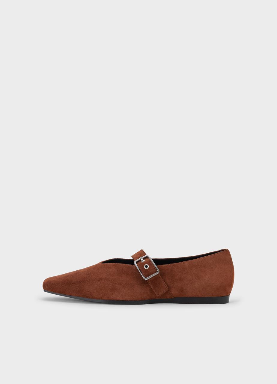 Wioletta shoes Brown suede