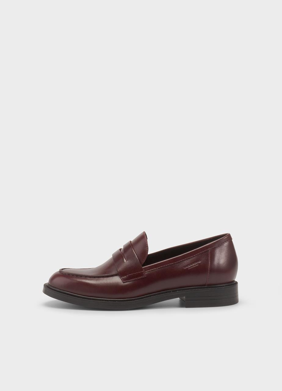 Amına loafers Dark Red leather