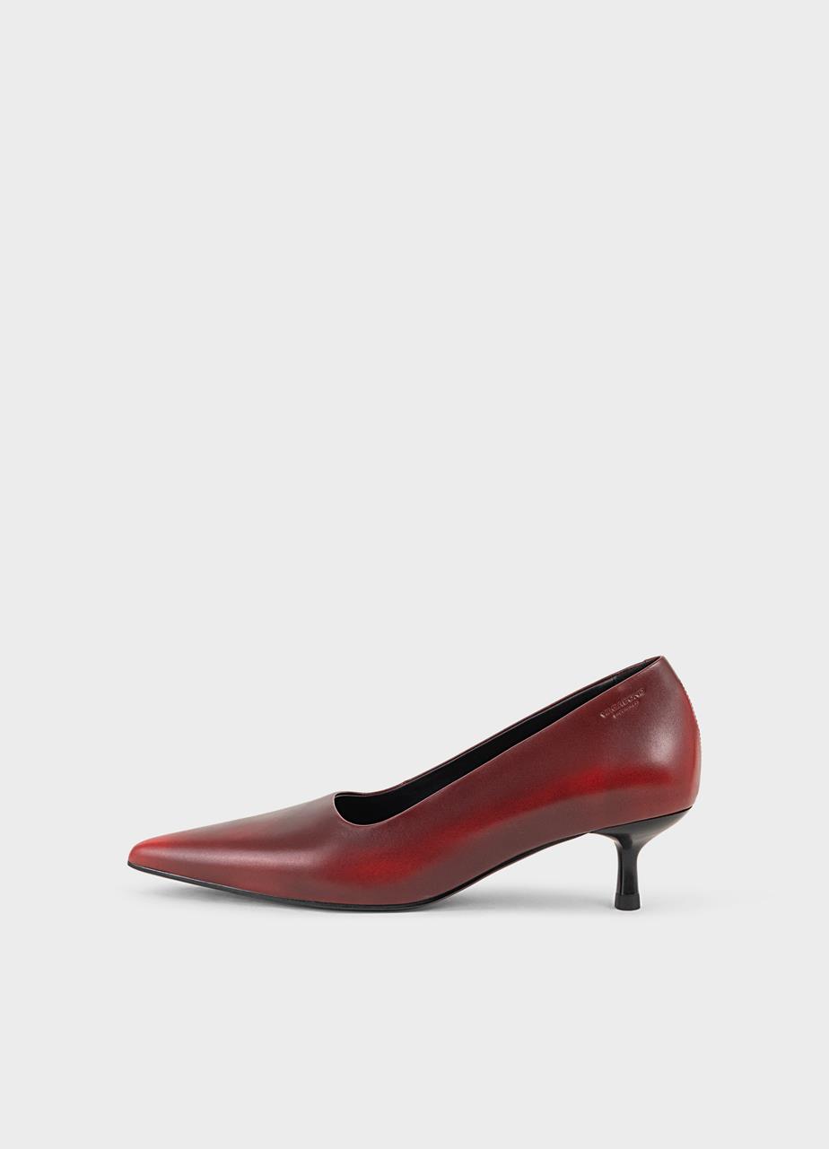 Lykke pumps Red brush-off leather