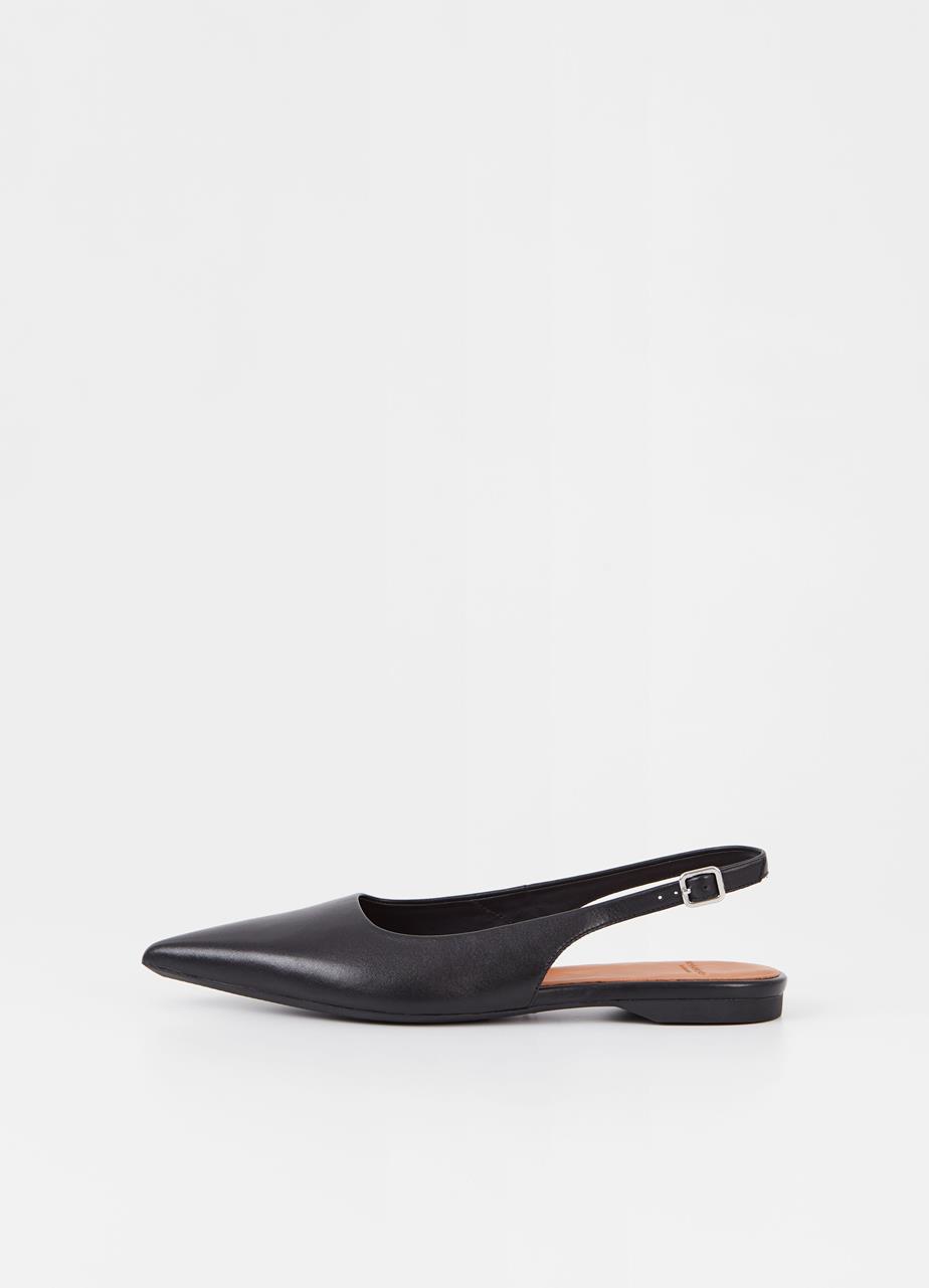 Hermine ballet flats Black, Leather
