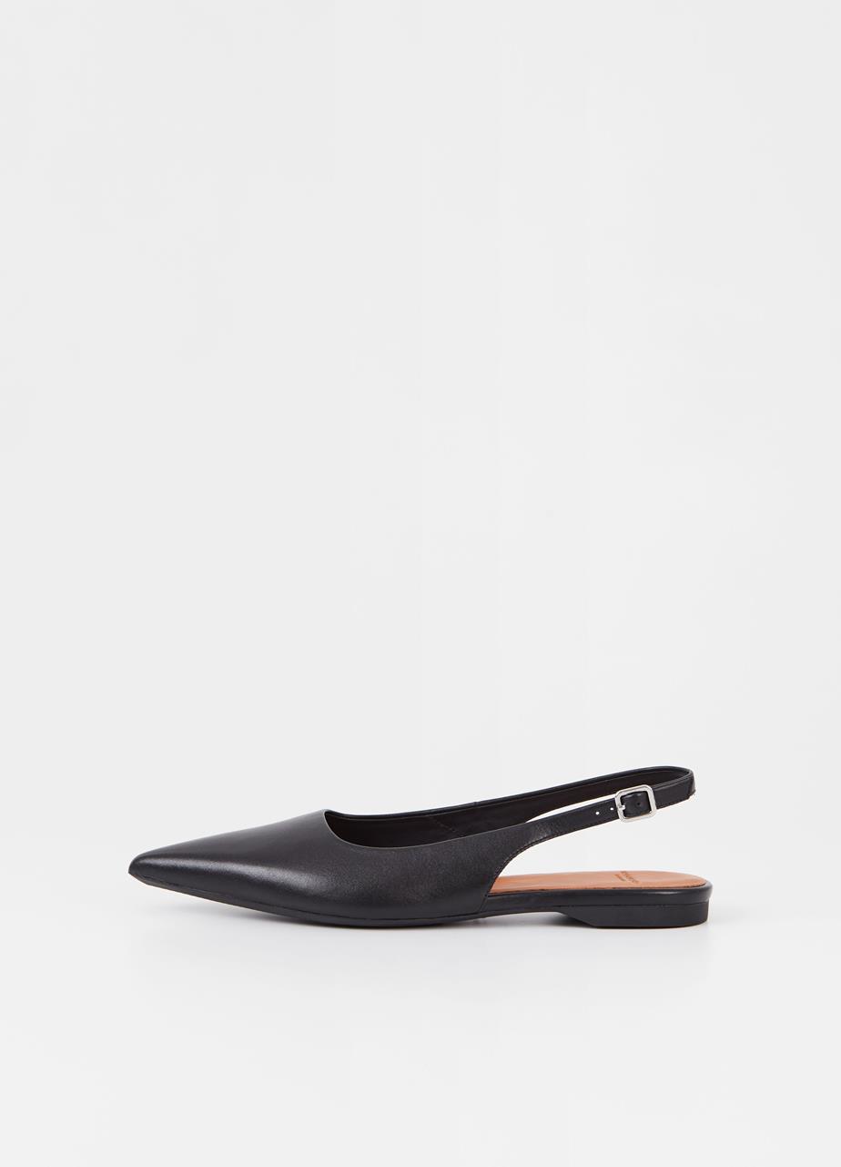 Hermine shoes Black leather