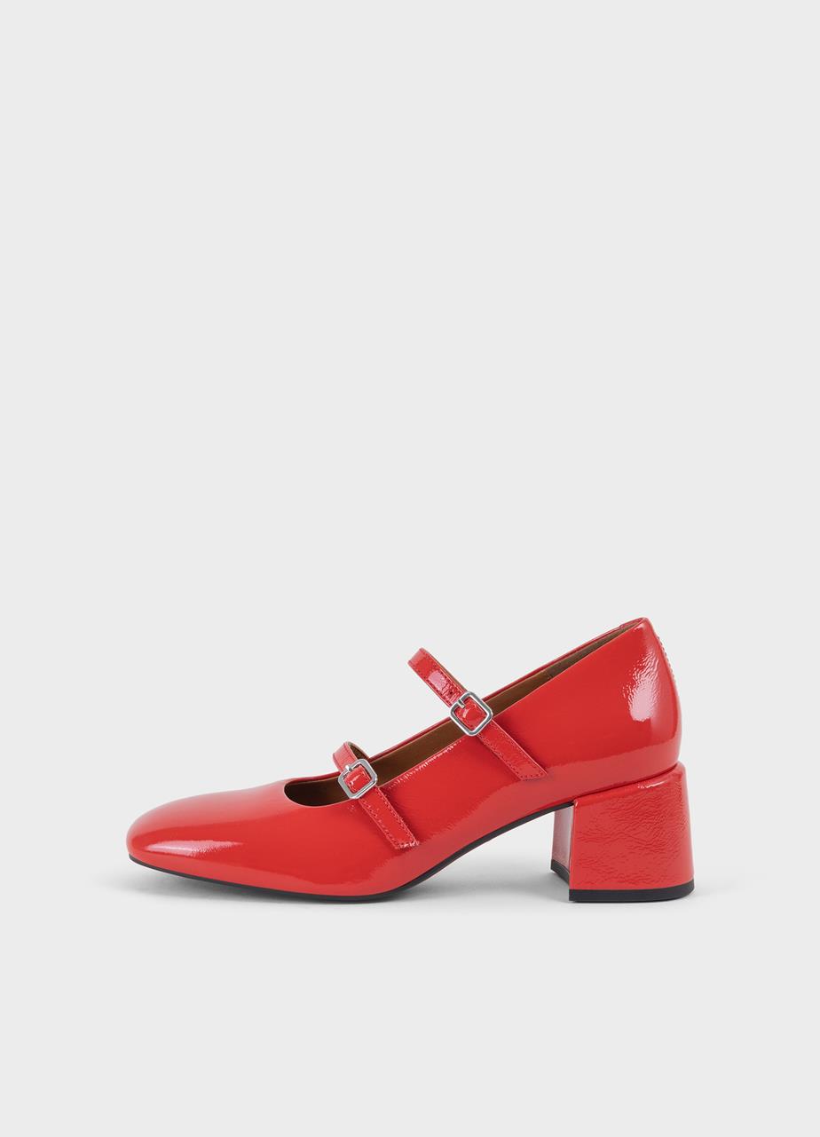 Adison escarpins Rouge cuir verni