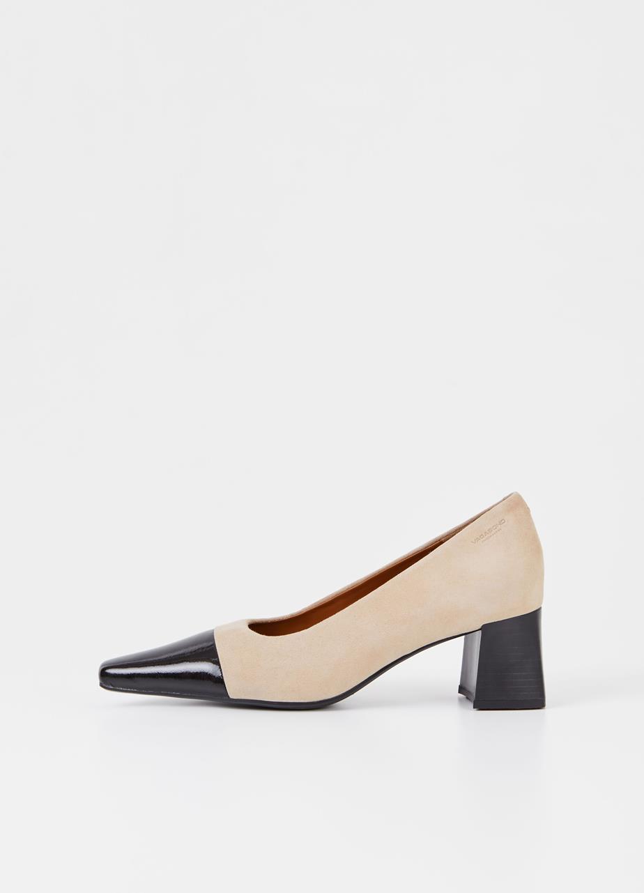 Altea pumps Beige suede/patent