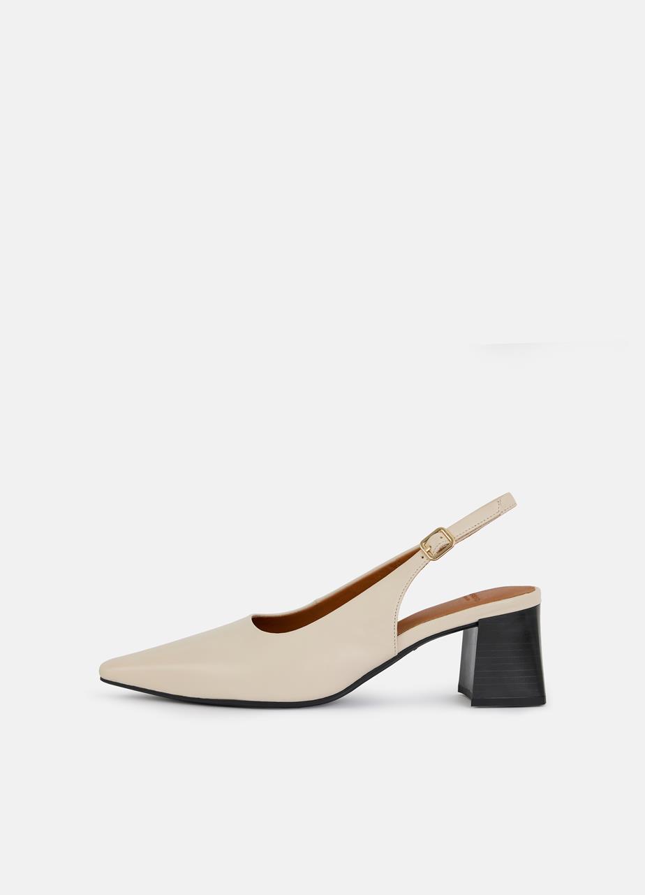 Altea pumps Offwhite leder