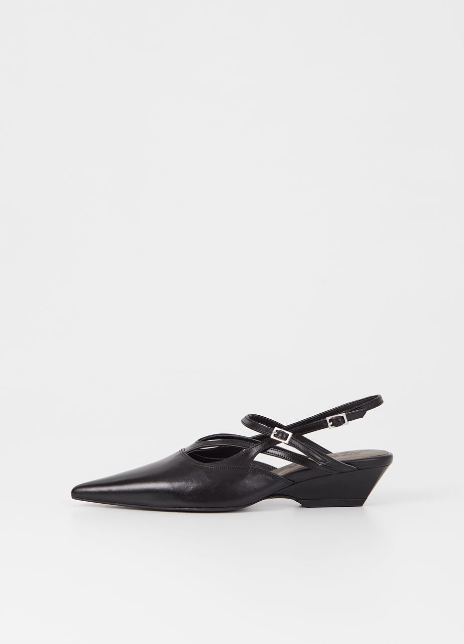 Sonya pumps Black leather