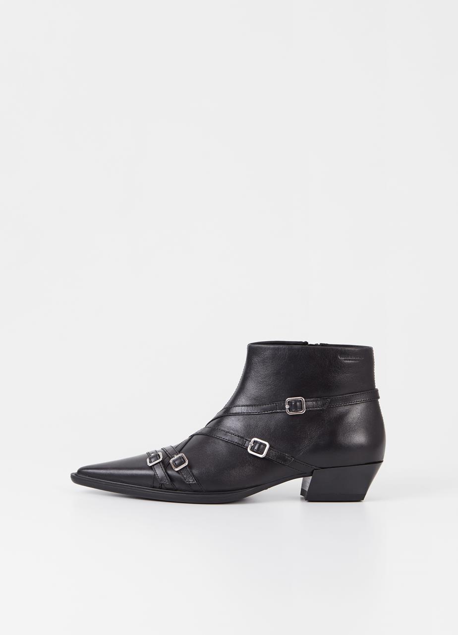 Cassie boots Black leather