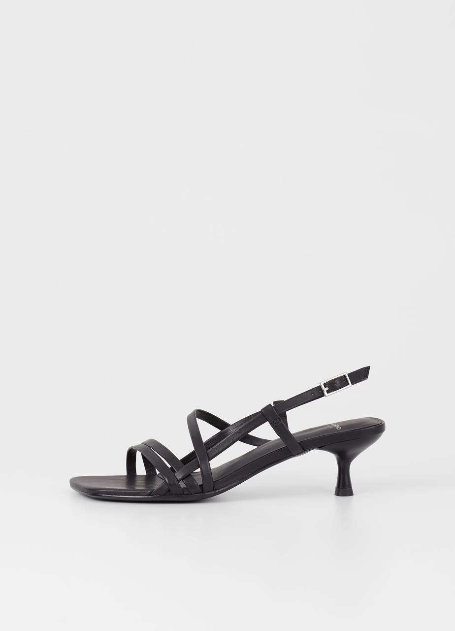 Jonna sandals Black leather