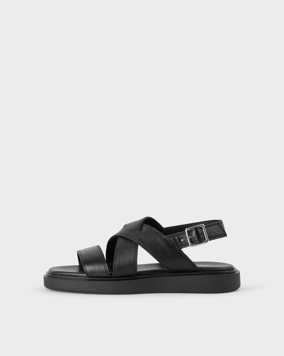 Connie sandaler Svart, Skinn