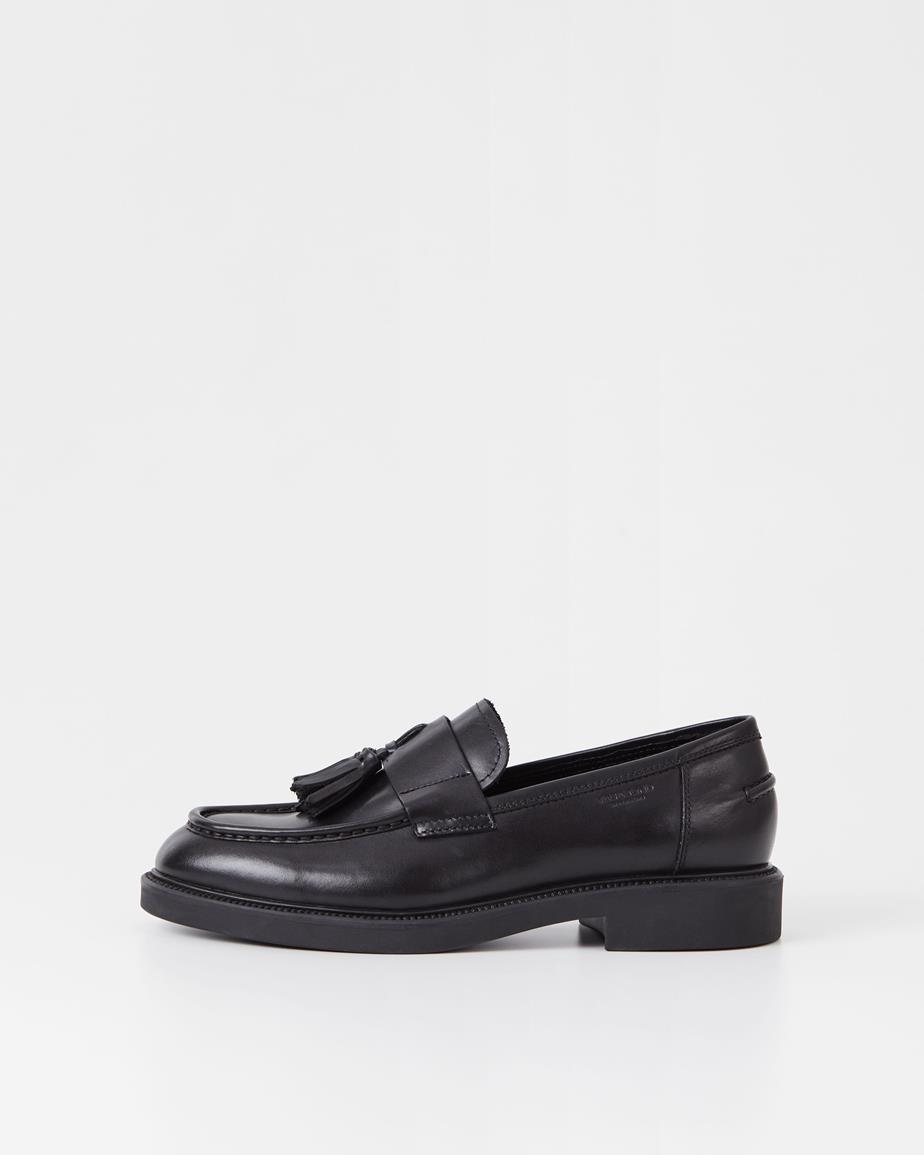 Alex m loafers Black, Leather