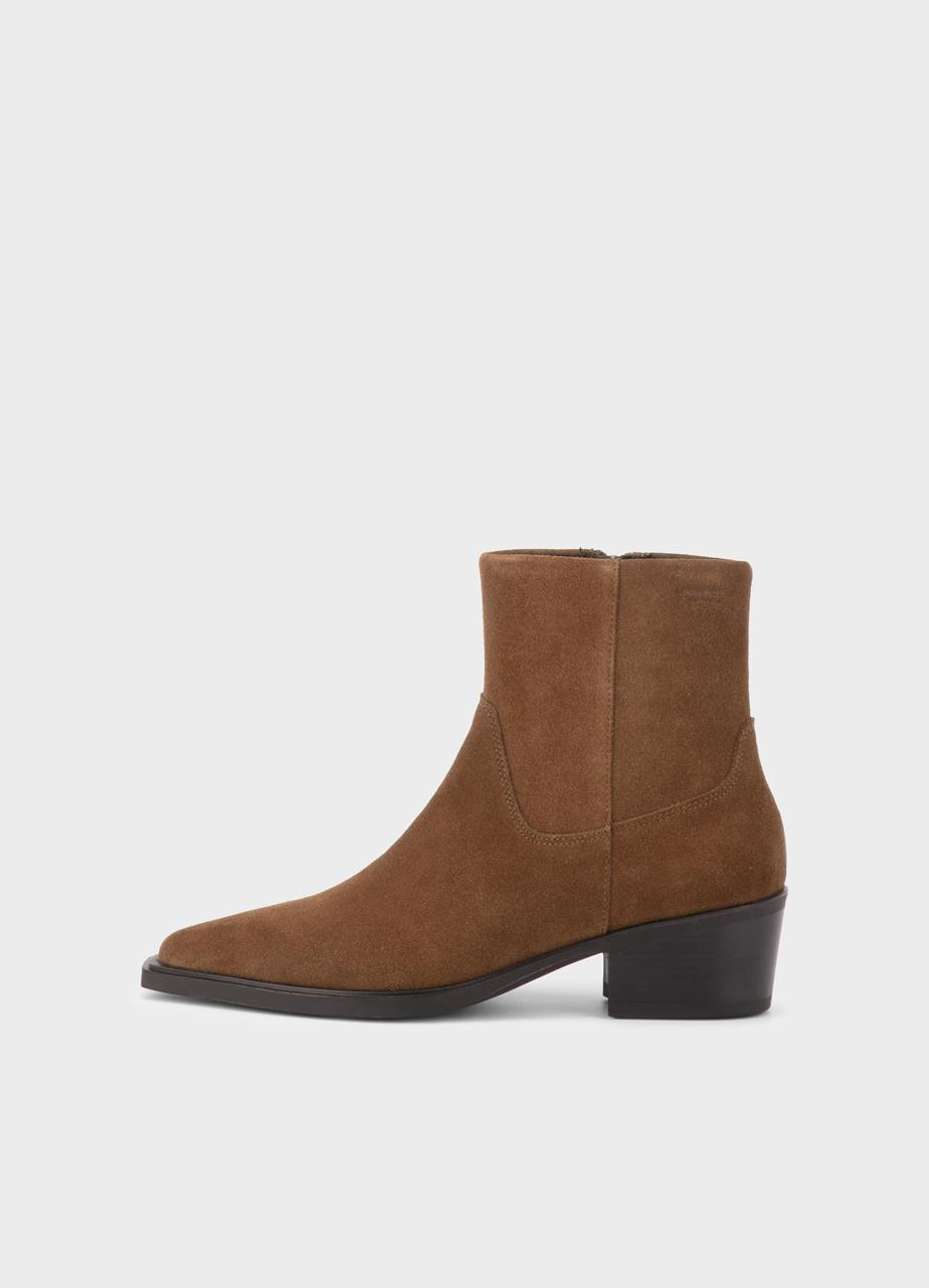 Kelsey ankle boots Brown, Suede