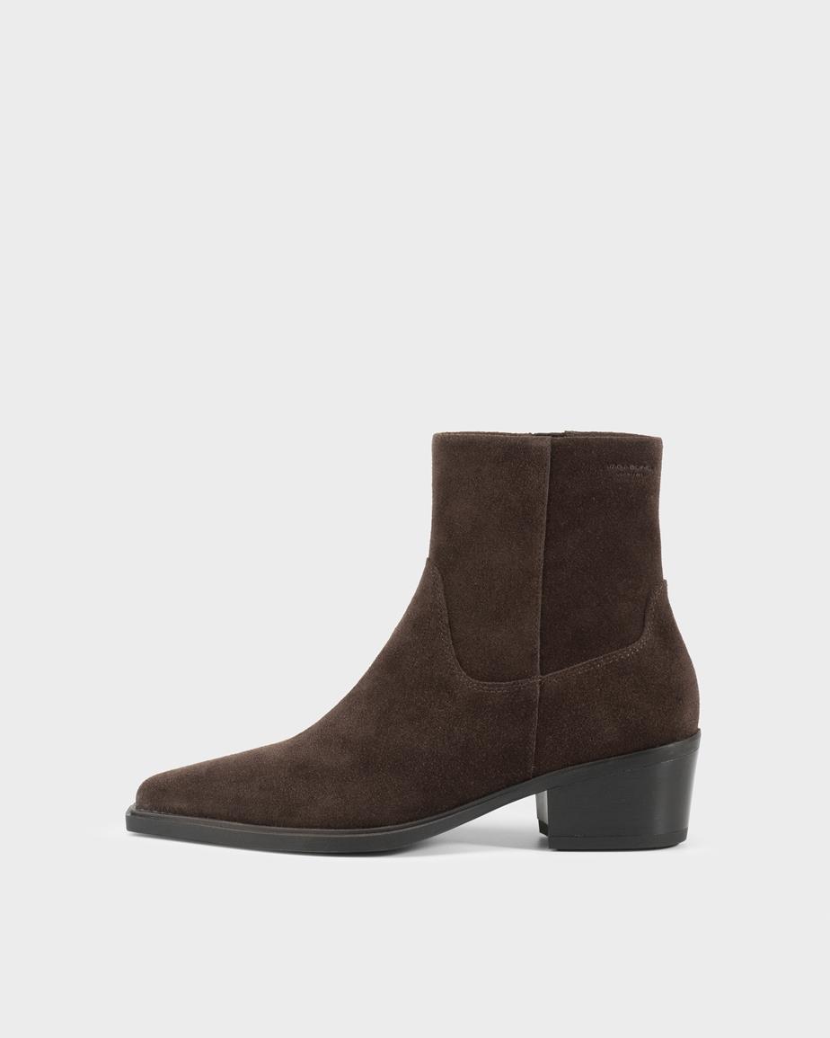 Kelsey stiefeletten Braunes, Veloursleder