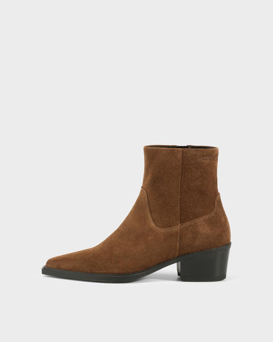 Kelsey stiefeletten Braunes, Veloursleder