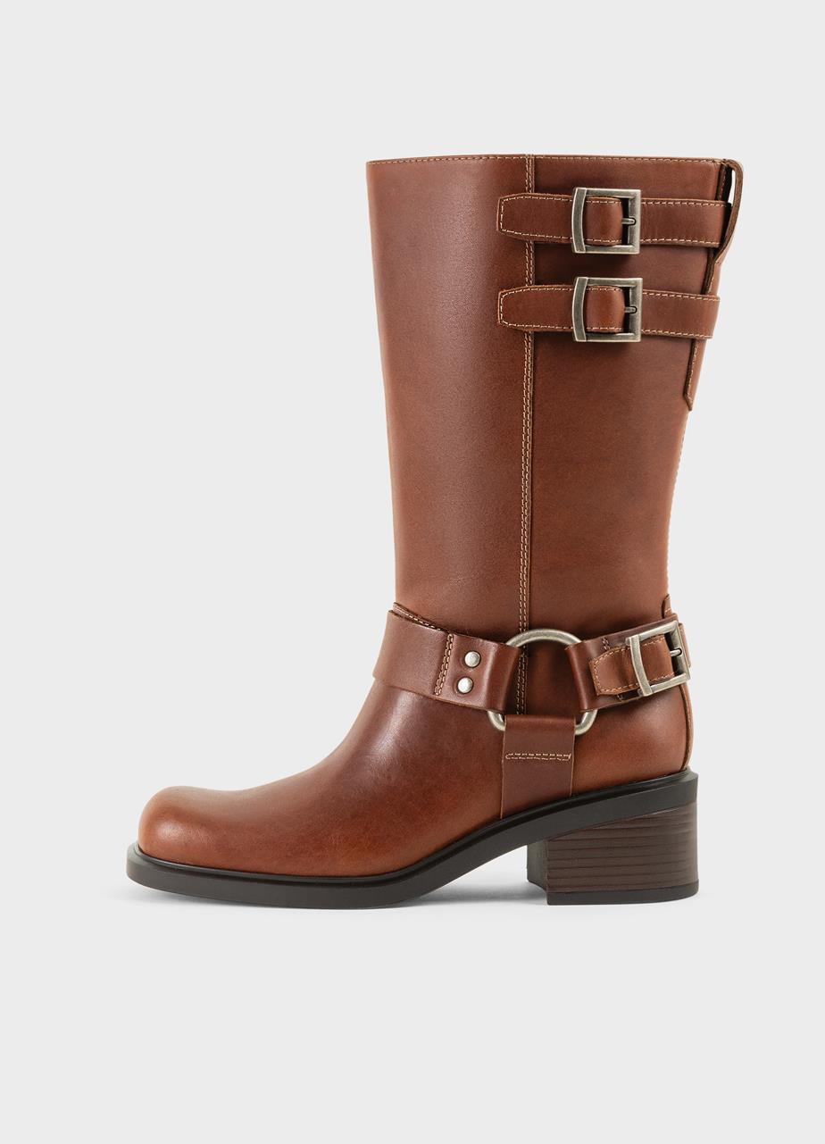 Daniella tall boots Light Brown leather