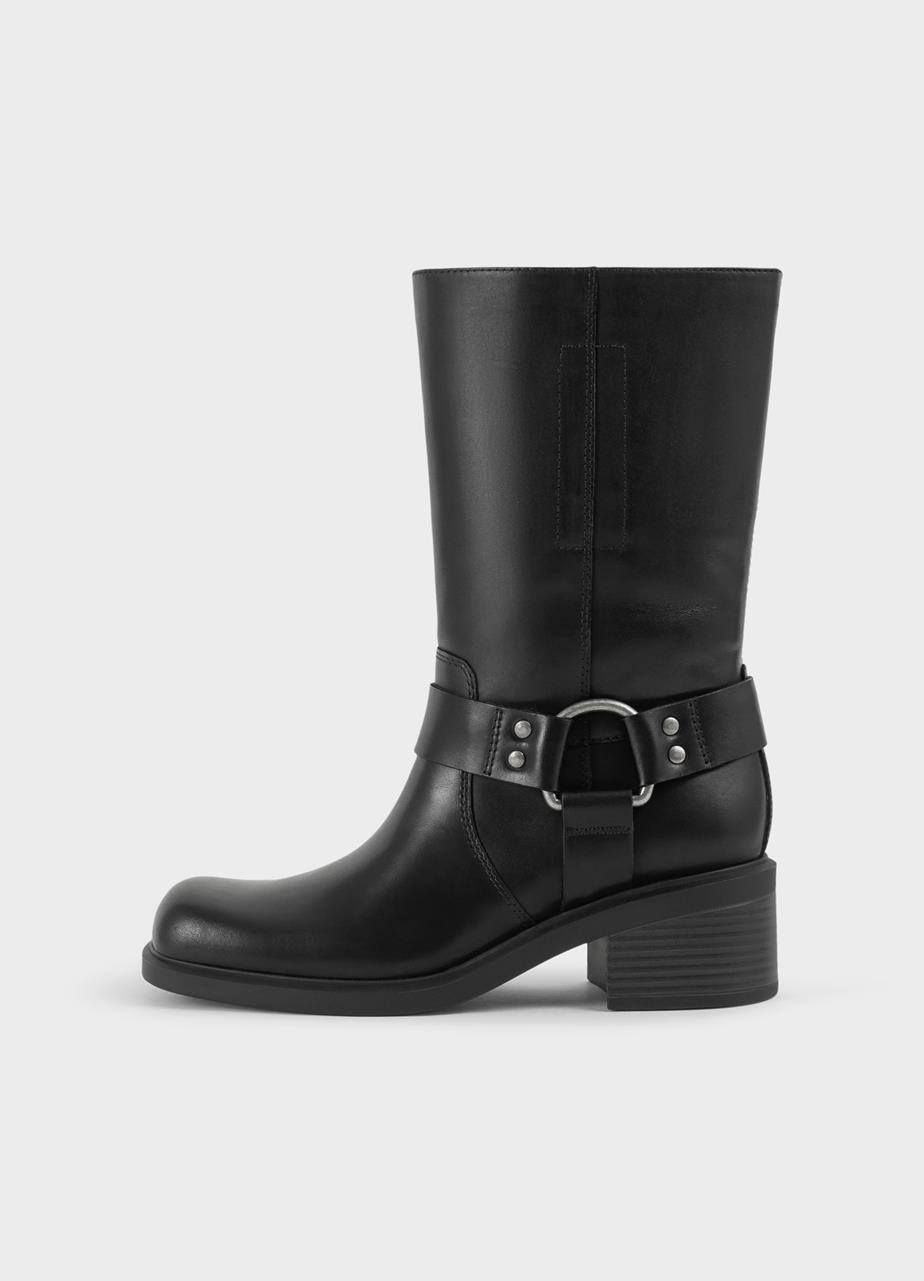 Daniella tall boots Black leather