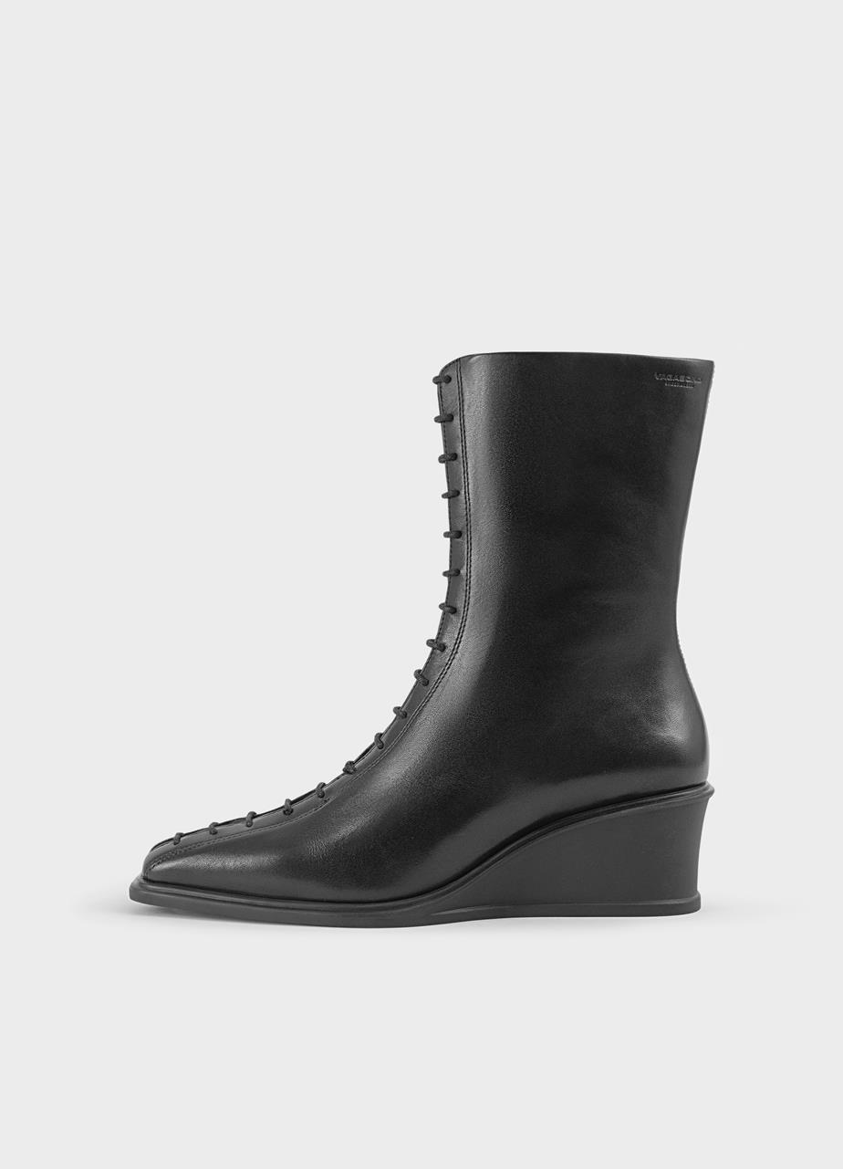 Aino bottes Noir cuir