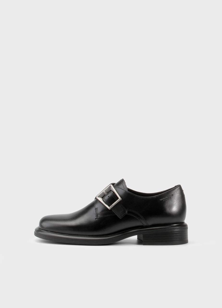 Ellis schoenen ZWART LEER