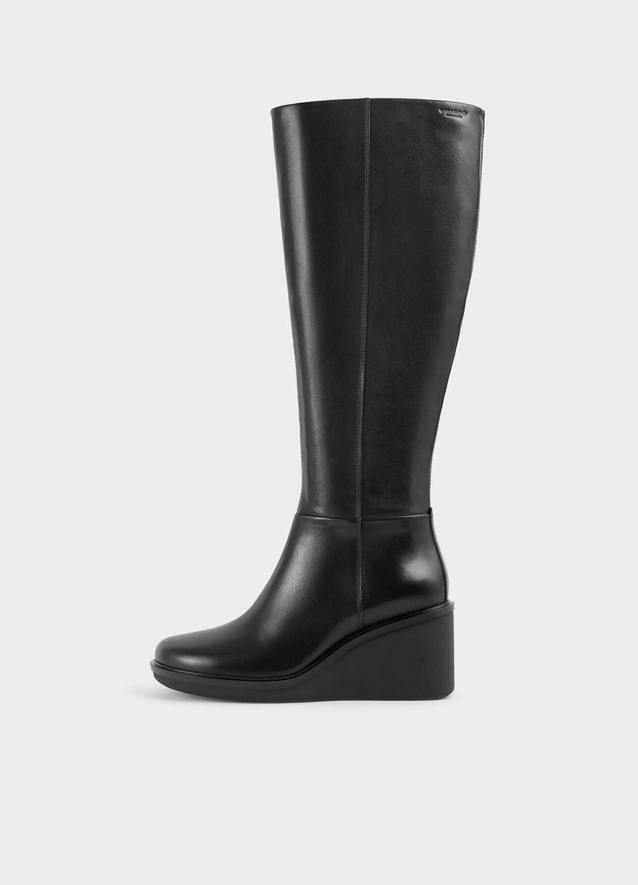 Deena tall boots Black leather