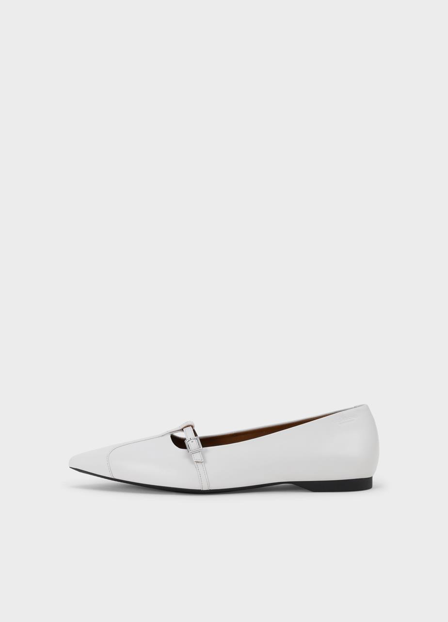 Hermine shoes White leather