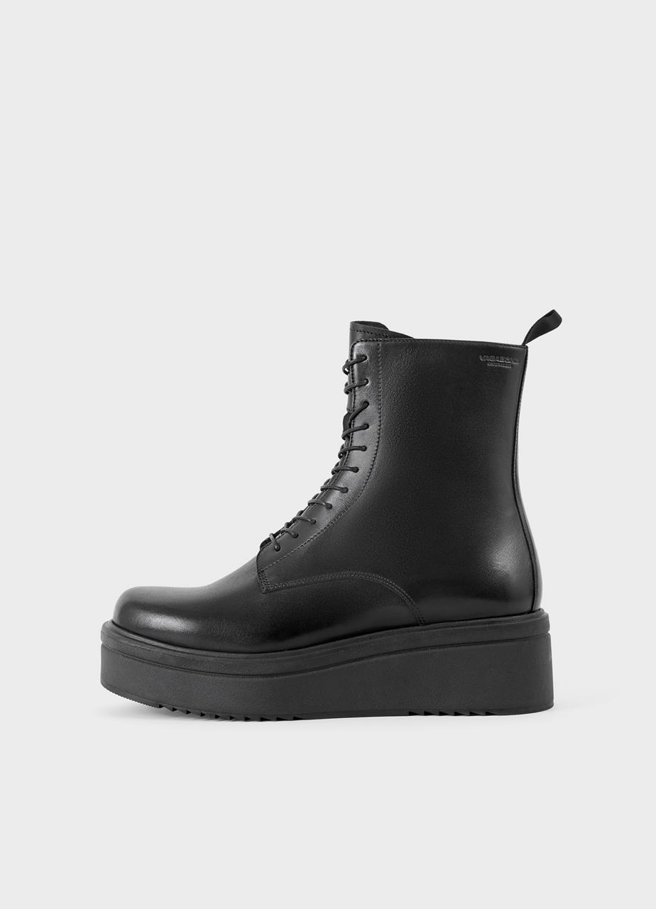 Tara botas Preto couro