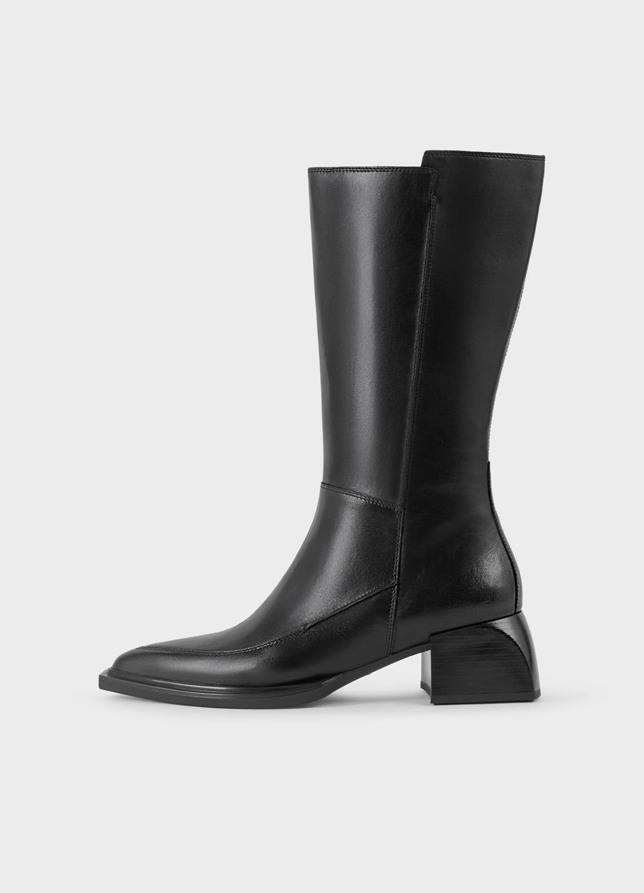 Vivian bottes hautes Noir cuir