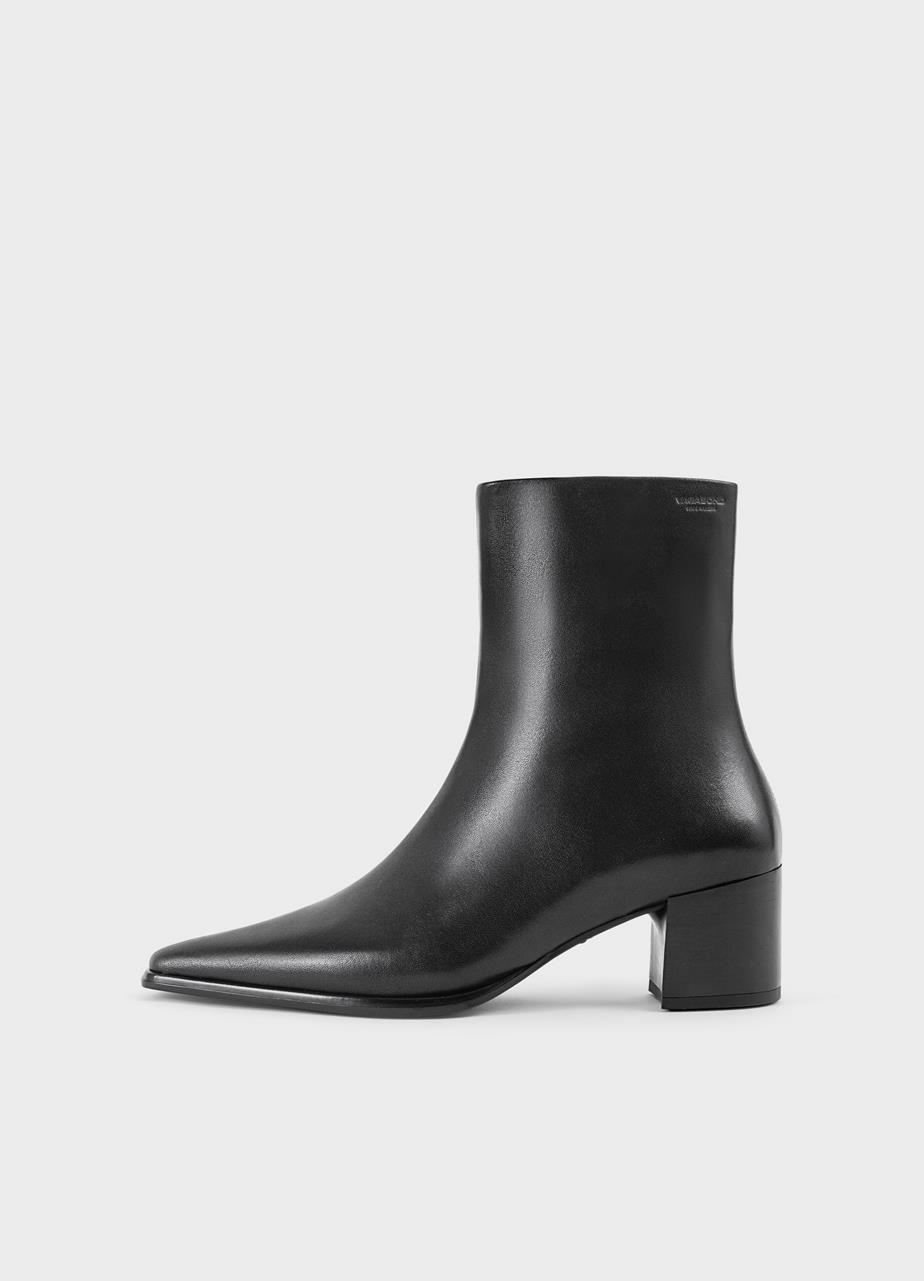 Giselle botas Negro cuero