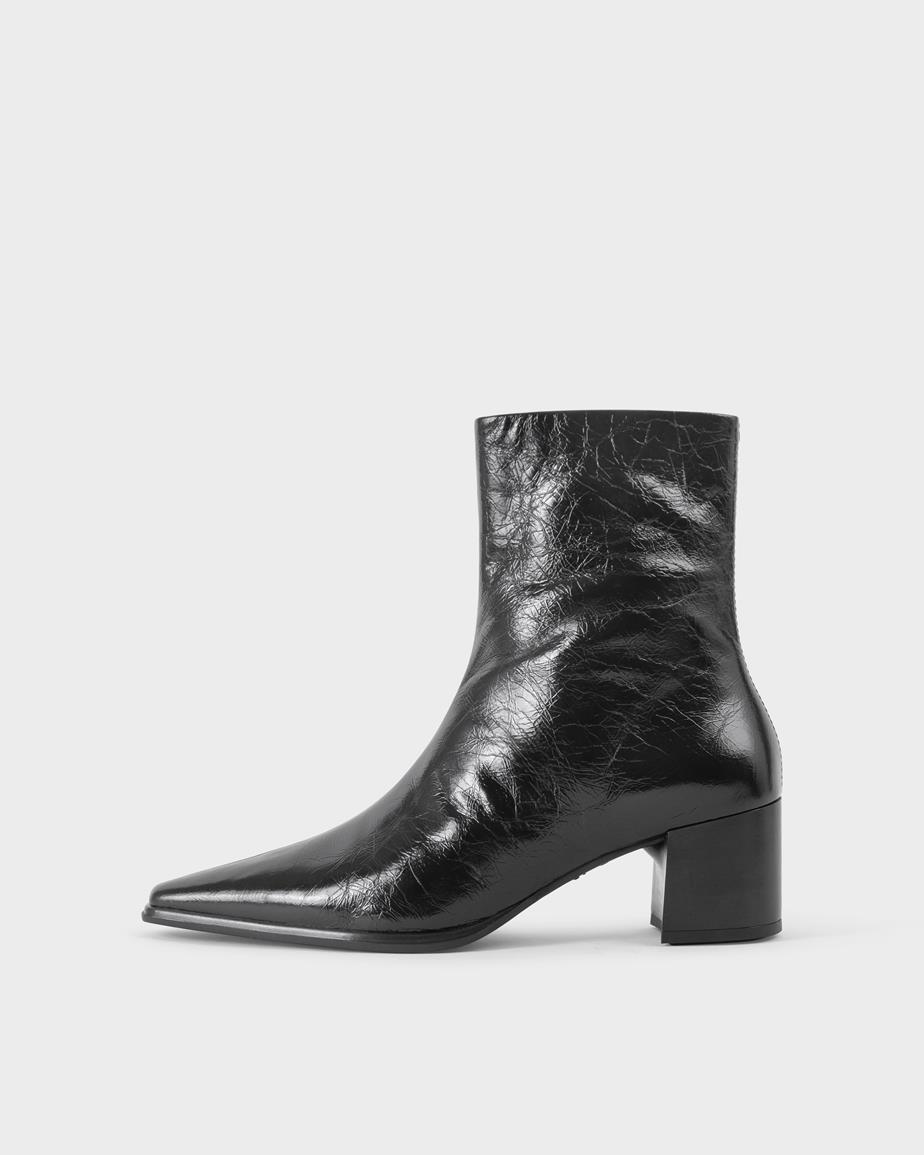 Giselle ankle boots Black, Patent Leather