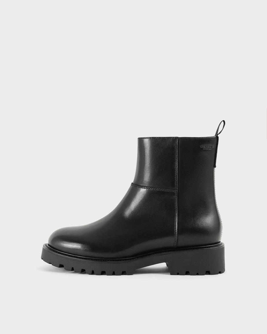 Kenova stiefel Schwarz, Leder