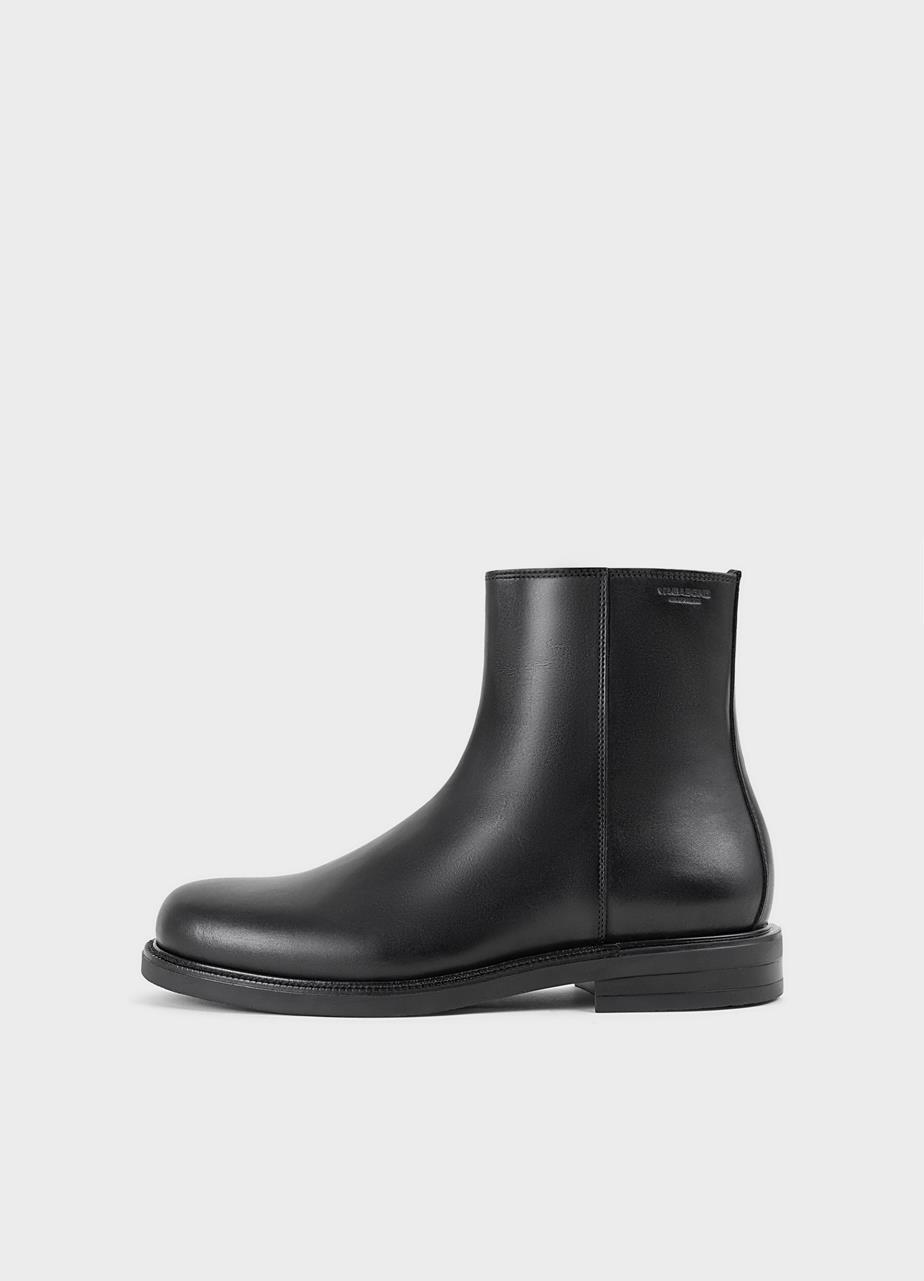 Floyd botas Negro cuero