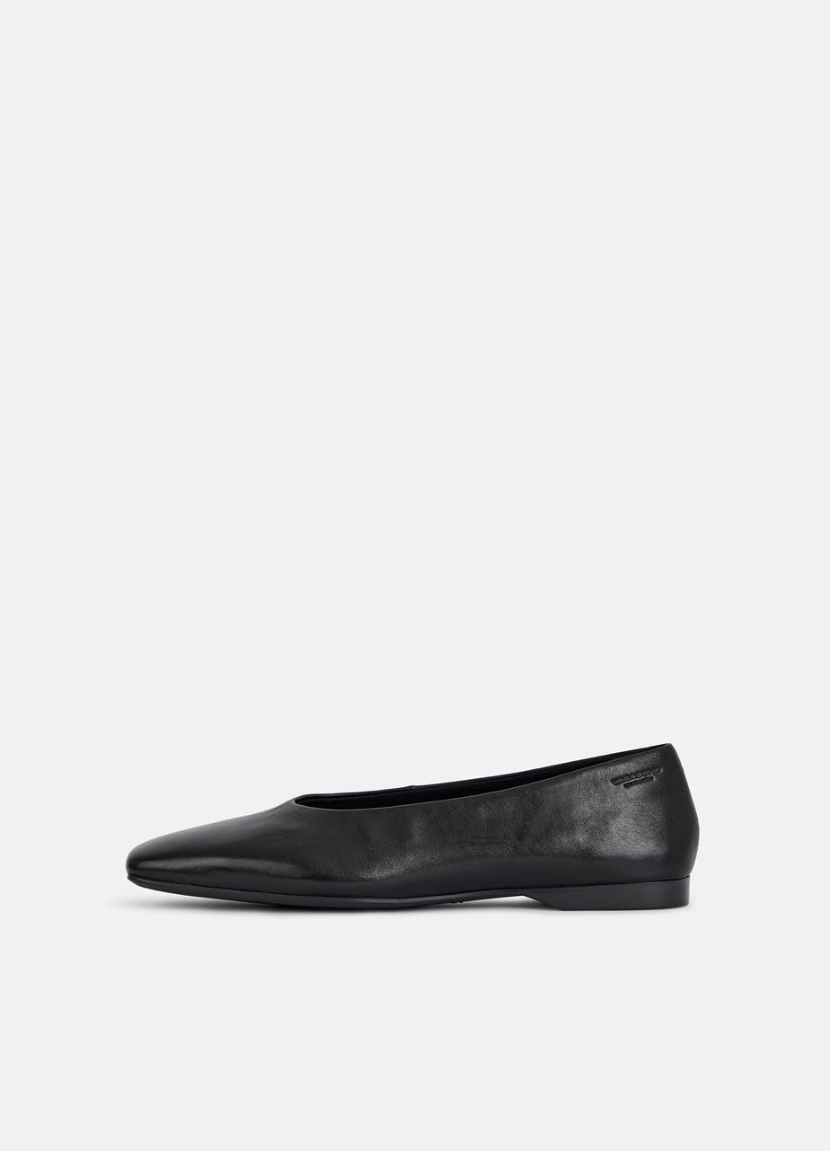 Delia pantofi Negru piele