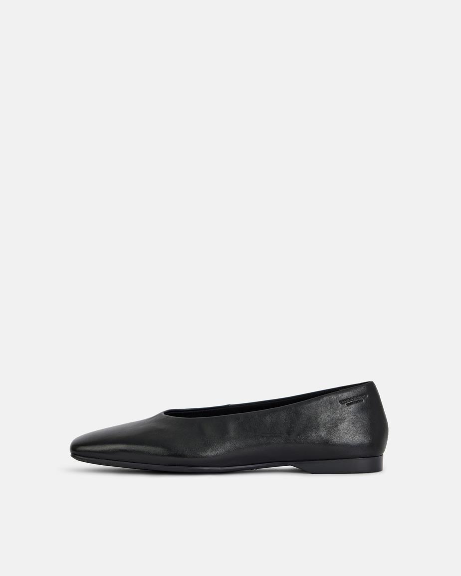 Delia ballet flats Black, Leather