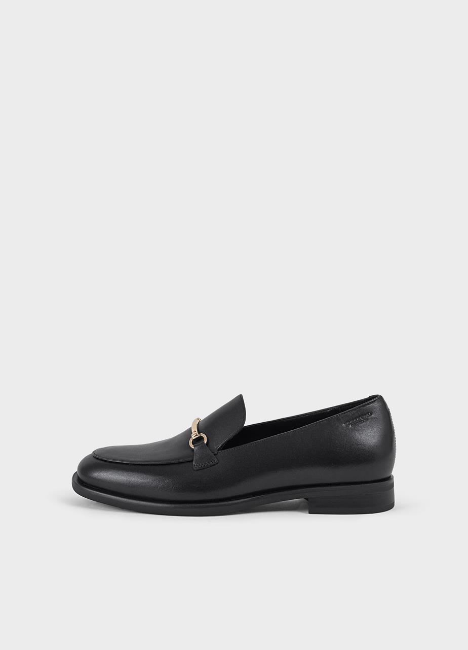 Heidi loafer Schwarzes leder