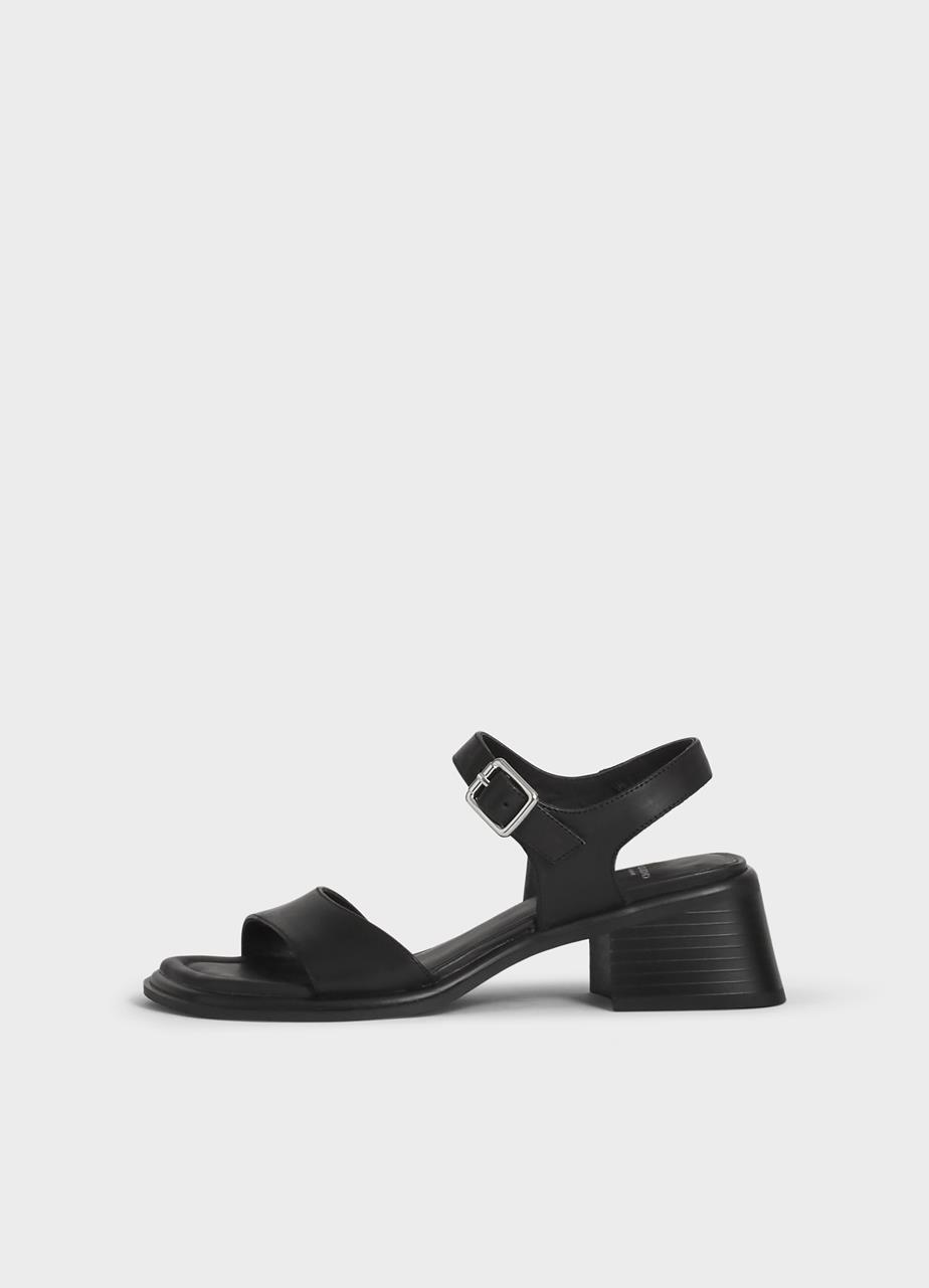 Ines sandals Black leather