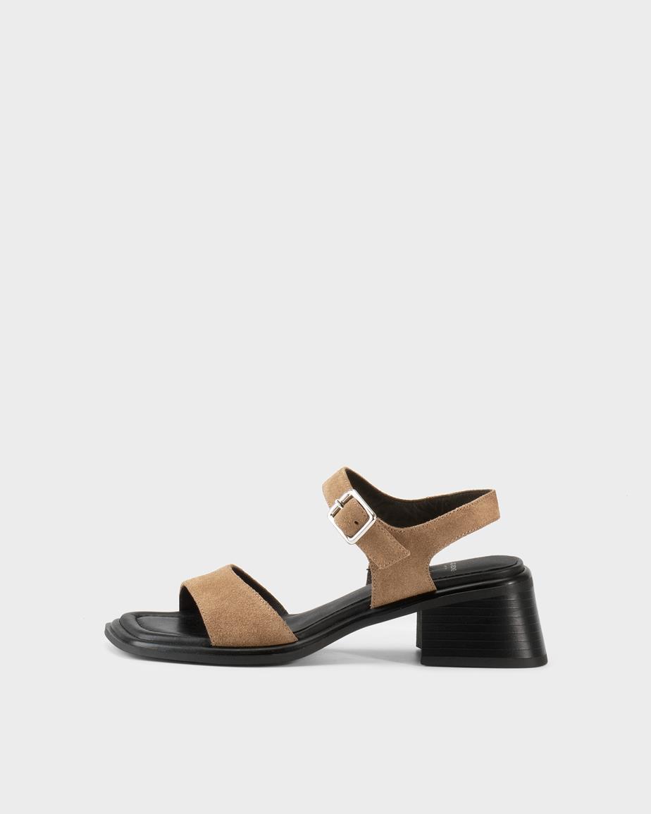 Ines sandaletter Beige, Mocka