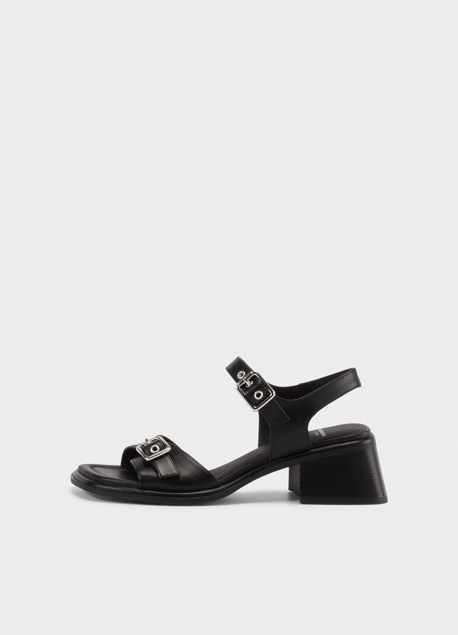 Ines sandals Black leather