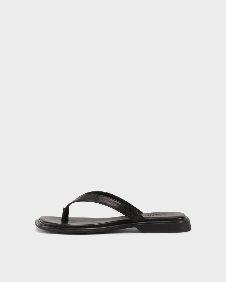 Izzy sandaler Svart, Skinn