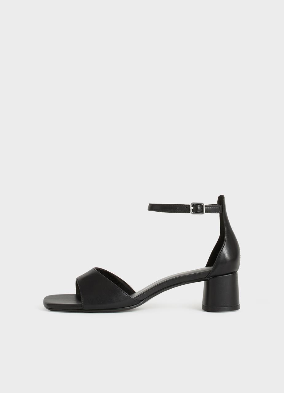 Piper sandals Black leather