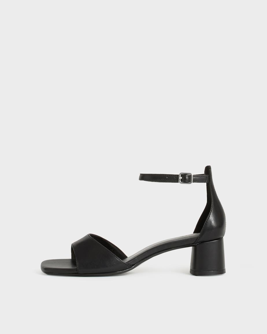 Piper sandaletter Svart, Skinn