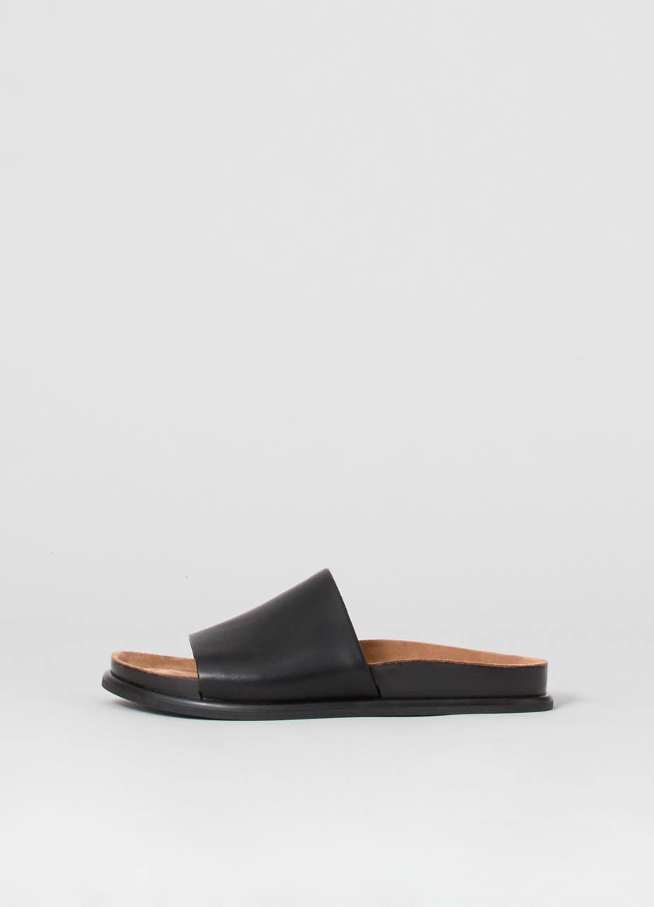 Effie sandals Black leather