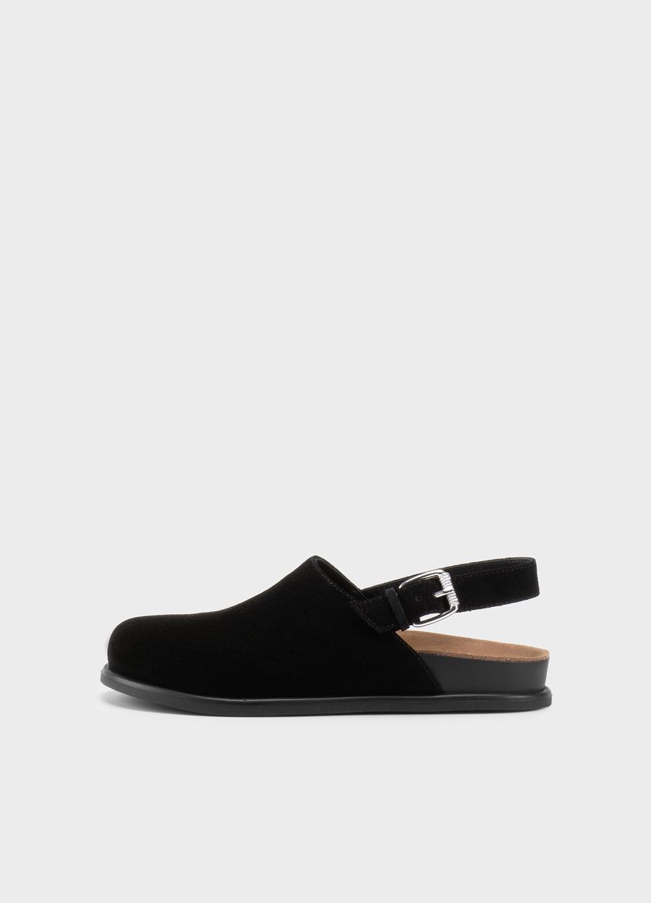 Effie mules BLACK SUEDE