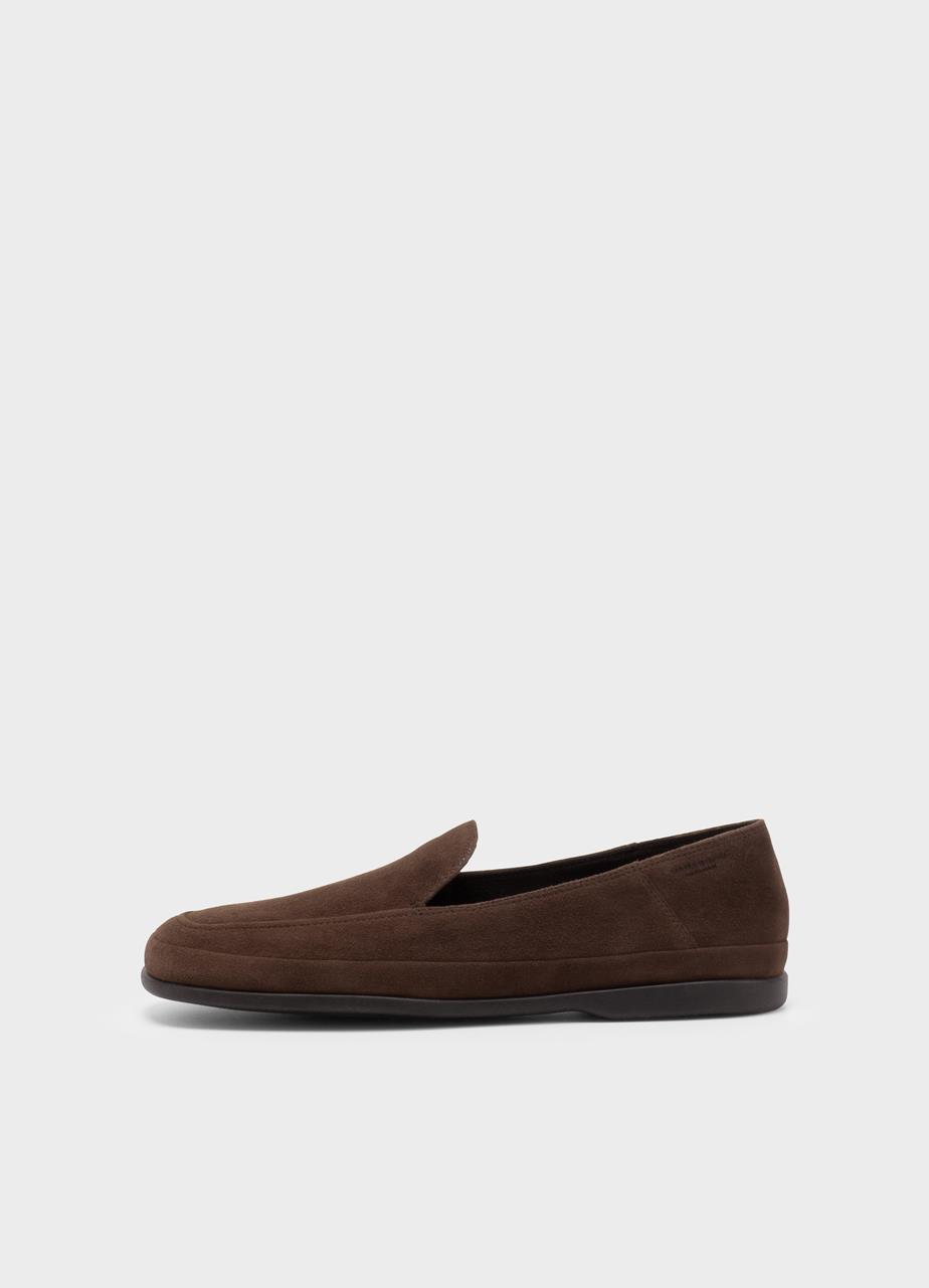 Sammie loafers Donkerbruin, Suède
