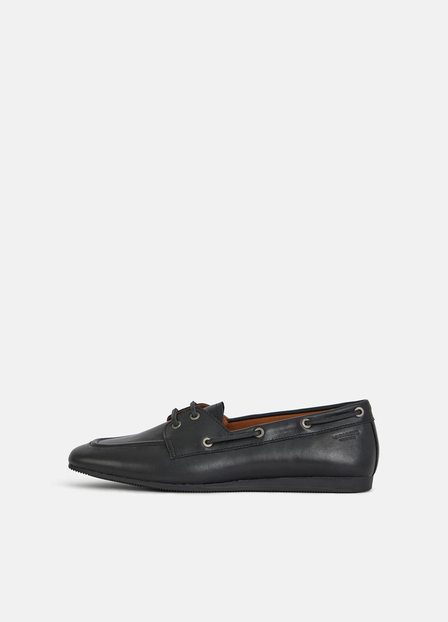 Hillary schoenen ZWART LEER