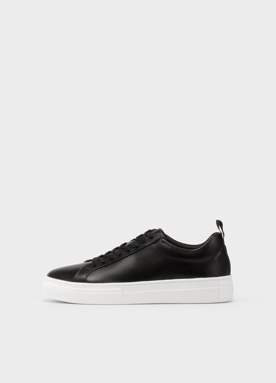 Zoe platform sneakers Sort læder