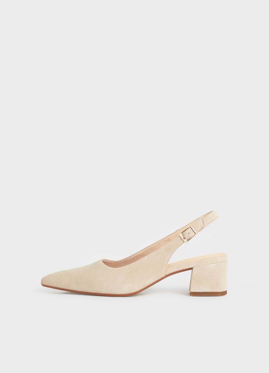 Marta pumps Beige suede