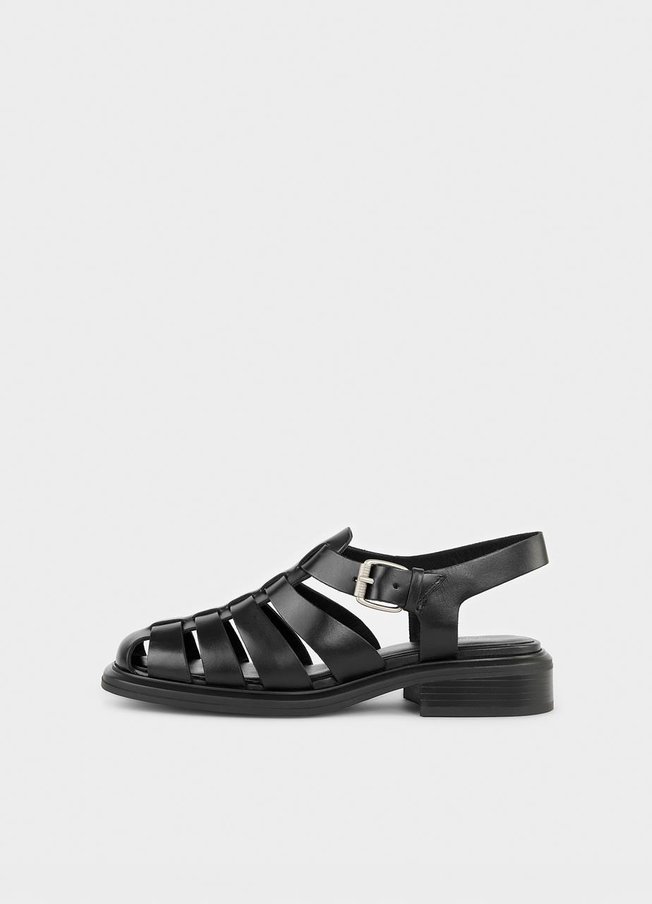 Ellis sandals Black leather