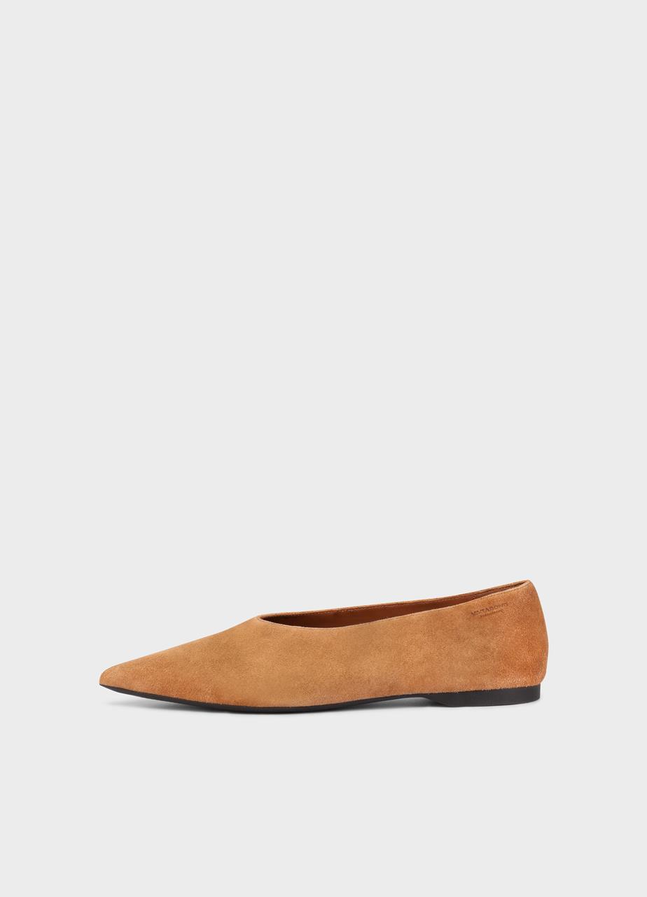 Hermıne shoes Brown suede