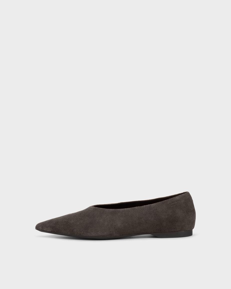 Hermine buty Czarny, Zamsz